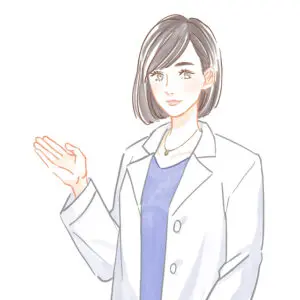 女性医師のイラスト